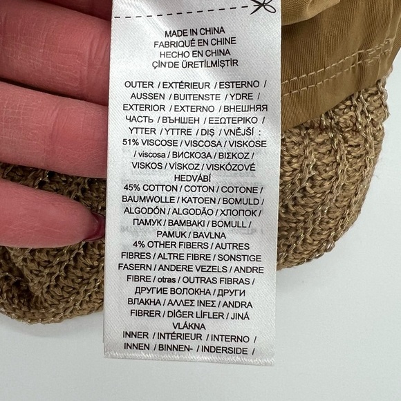 Lauren Ralph Lauren Metallic Cotton-Blend Knit Pencil Skirt – Size XS - Picture 6 of 9